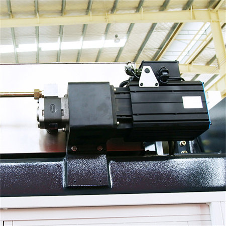 160T6m гидравликалық прес тежегіш машинасы 4 осьті CNC басқарылатын автоматты түрде иілу артқы өлшегіші бар