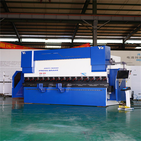 YX осі Crowning CNC басқару 100 тонна прес тежегіш гидравликалық прес майыстырушы