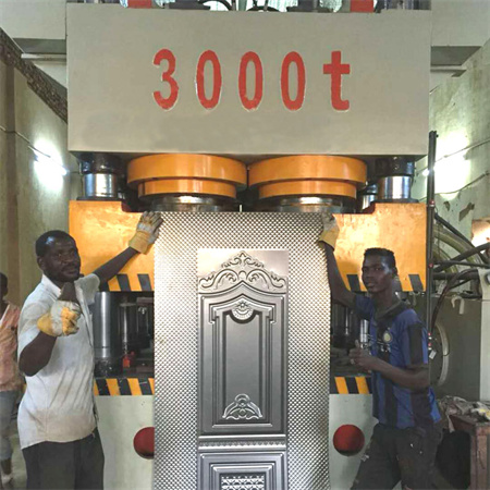 Жылжымалы жұмыс үстелінің электрлік 100 тонналық қос бағаналы қолмен гидравликалық пресс машинасы